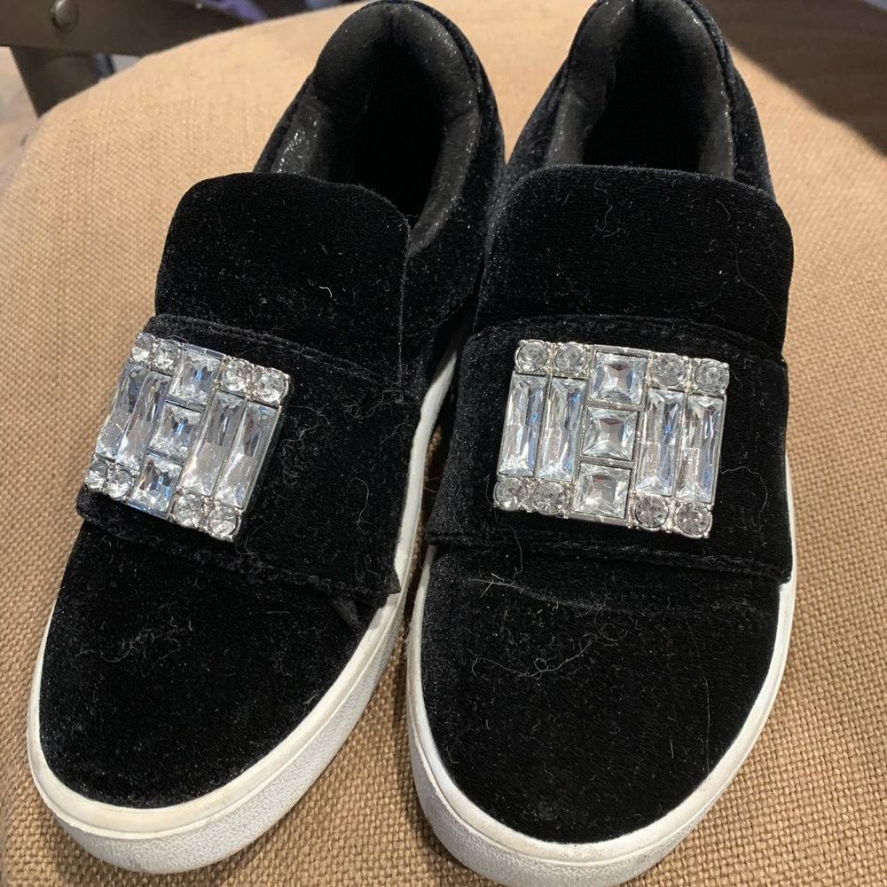 MK Girls velvet shoes size 13